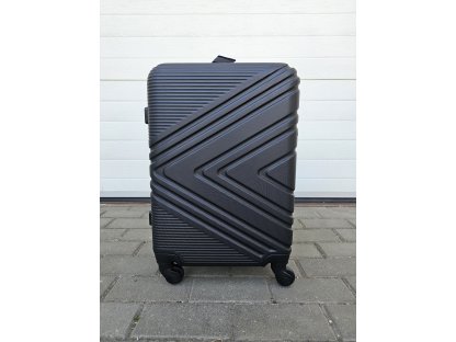 palubní cestovní skořepinový kufr malý - černá II.