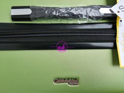 palubní cestovní skořepinový kufr malý - zelená