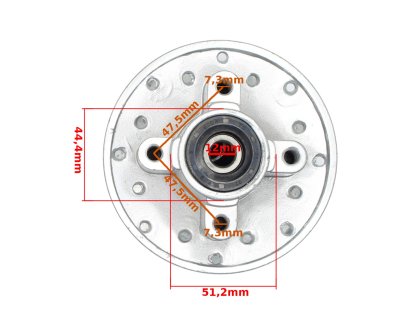 NÁBOJ KOLA 12" ZADNÍ CROSS 125 HB