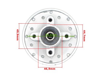 NÁBOJ KOLA 14" ZADNÍ CROSS 125 HB