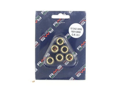 VÁLEČKY VARIÁTORU 16x13mm 8,5gr PIAGGIO KYMCO RMS