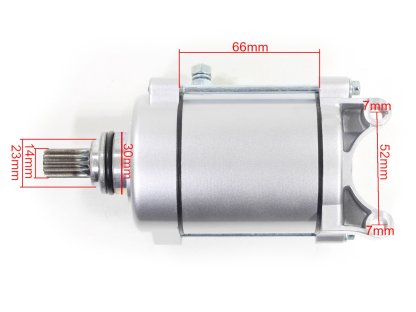 STARTER ATV 200 CG BASHAN HŘÍDEL 14mm 11z JT