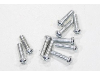 ŠROUB M6x22mm PŮLKULATÁ KŘÍŽOVÁ BAL. 10ks.