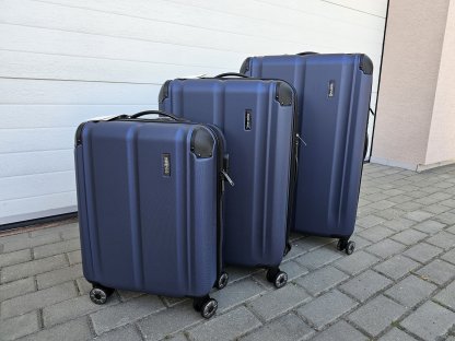 sada cestovních kufrů Travelite City 4w modrá