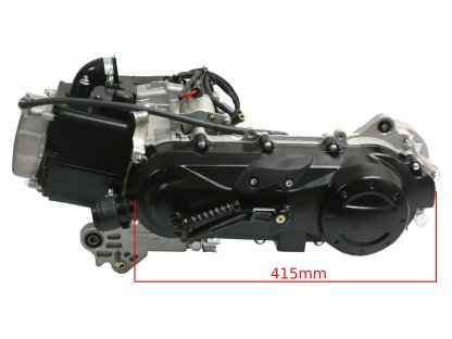 MOTOR GY6-80 KOLO 12'' JEDNODUCHÝ TLUMIČ NOVÝ