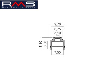 SIMMERING TĚSNĚNÍ VENTILŮ APRILIA LEONARDO 125