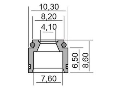 SIMMERING VENTILŮ SUZUKI AN DR GSF GSX 125/1300 RMS