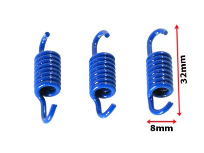 PRUŽINY ČELISTÍ SPOJKY GY-6 TUNING MODRÉ