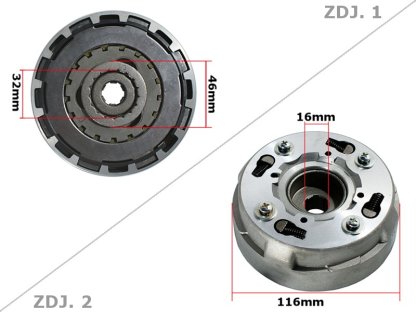 SPOJKA ATV 110/125 AUTOMATICKÁ