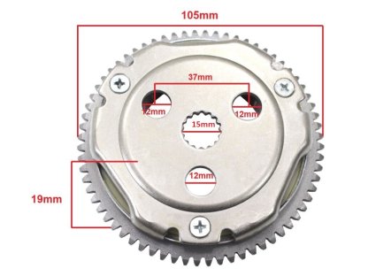 STARTÉR SPOJKY ZIPP QUANTUM 50 2T FI 15mm 15z