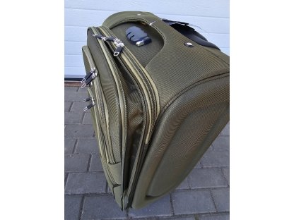 střední textilní kufr MTC - zelený