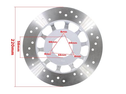 PŘEDNÍ BRZDOVÝ KOTOUČ ZIPP QUANTUM SKÚTR 2T