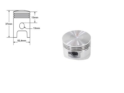 PÍST ATV 110 52.4mm ČEP 13mm SADA. VÝHRA