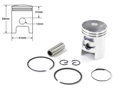 PISTON HONDA 41mm ČEP 12mm