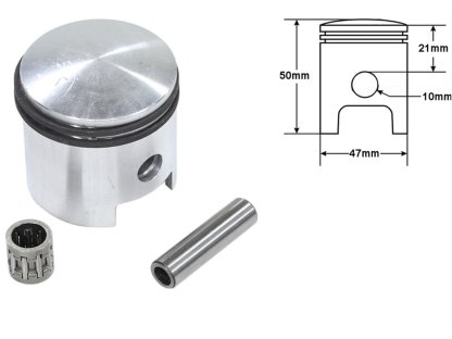 KOMPLETNÍ PÍST PRO MOTOROVÉ KOLO 70 47mm