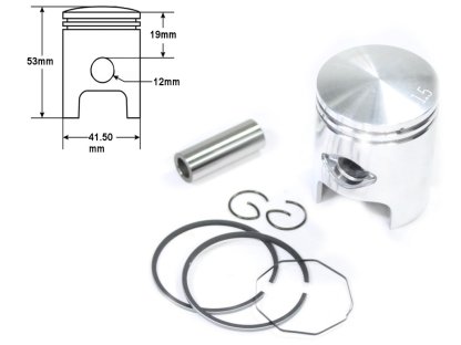 PISTON PIAGGIO TYPHOON AIR COOL 50CC 41,5MM STD