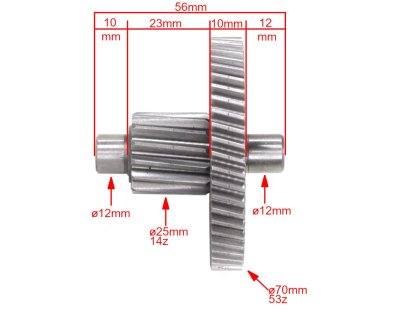 MEZILEHLÝ REŽIM GY6-50 SKÚTR 4T ZIPP ROUTER ROMET