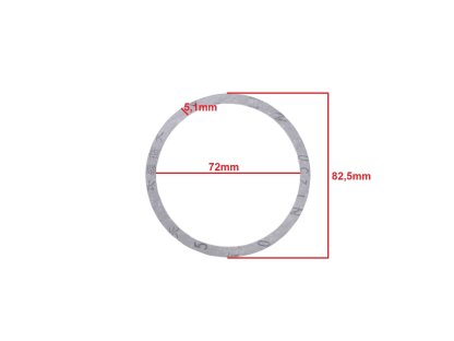 TĚSNĚNÍ ATV 125 HLAVY A VÁLCE 54mm SADA BRI