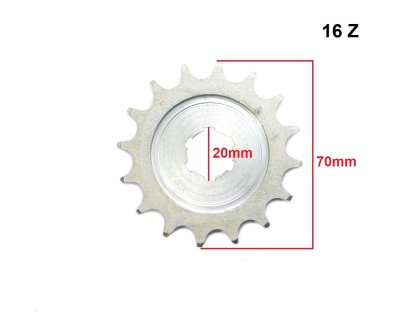 PŘEDNÍ OZUBENÉ KOLO MZ ETZ 150 16z M