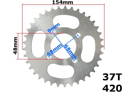 ZADNÍ ROZETA 420-37z ATV 110/125 HB