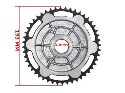 ZADNÍ OZUBENÉ KOLO MZ ETZ TS 150 ALM