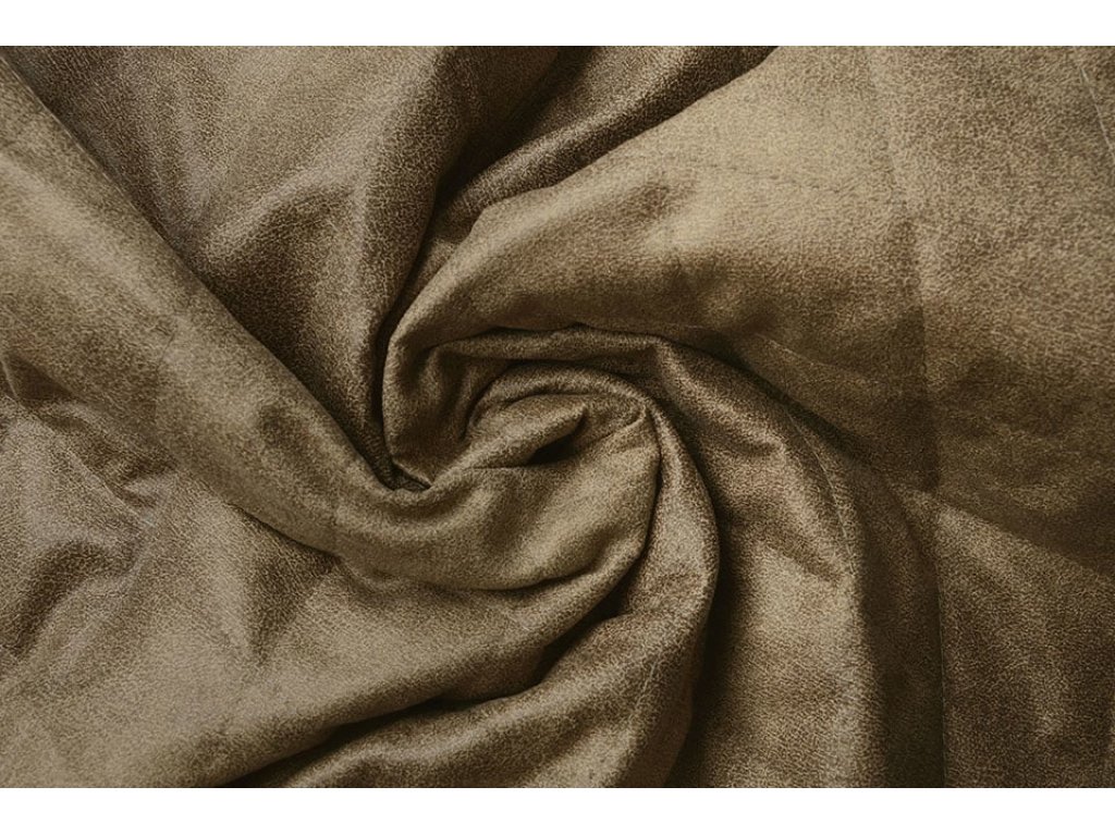 Alcantara / imitace broušené kůže - prošev - taupe