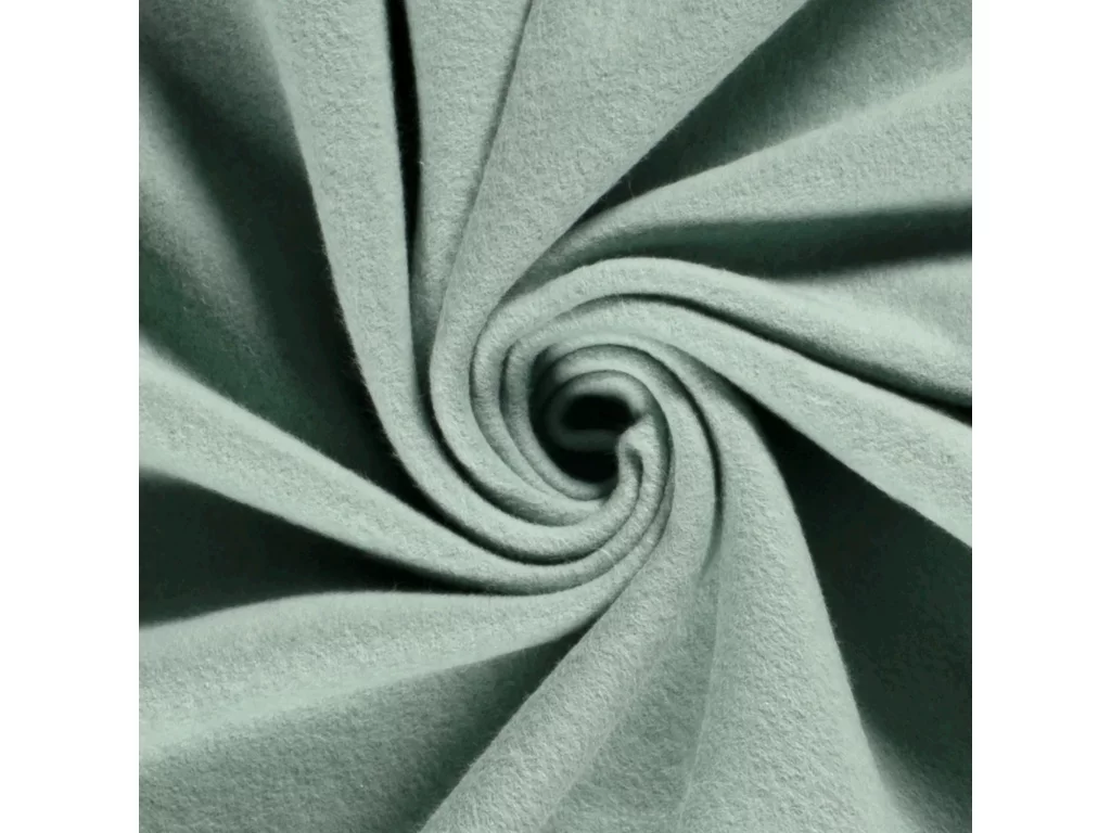 Bavlněný fleece - mint - 0,65 m