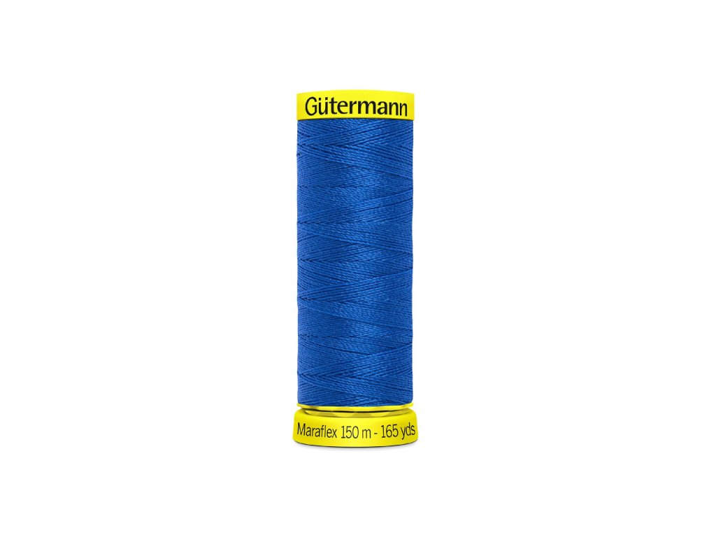 Elastické nitě Gütermann Maraflex 150 m - 315 královská modrá
