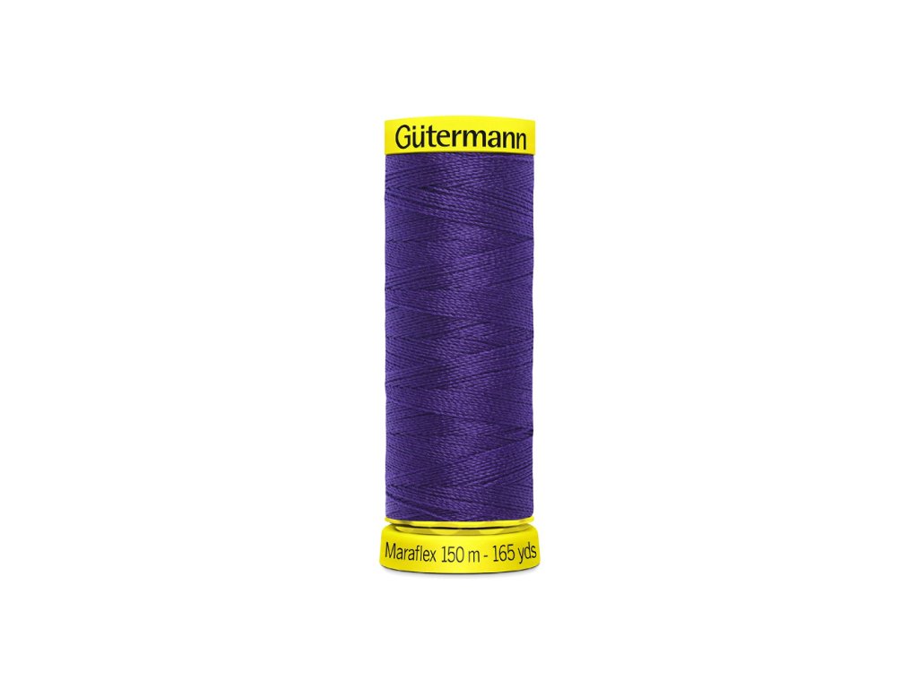 Elastické nitě Gütermann Maraflex 150 m - 373 fialová