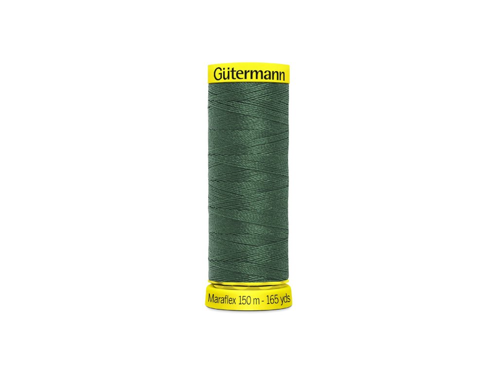 Elastické nitě Gütermann Maraflex 150 m - 561 zelená