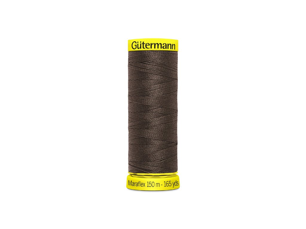 Elastické nitě Gütermann Maraflex 150 m - 694 hnědá