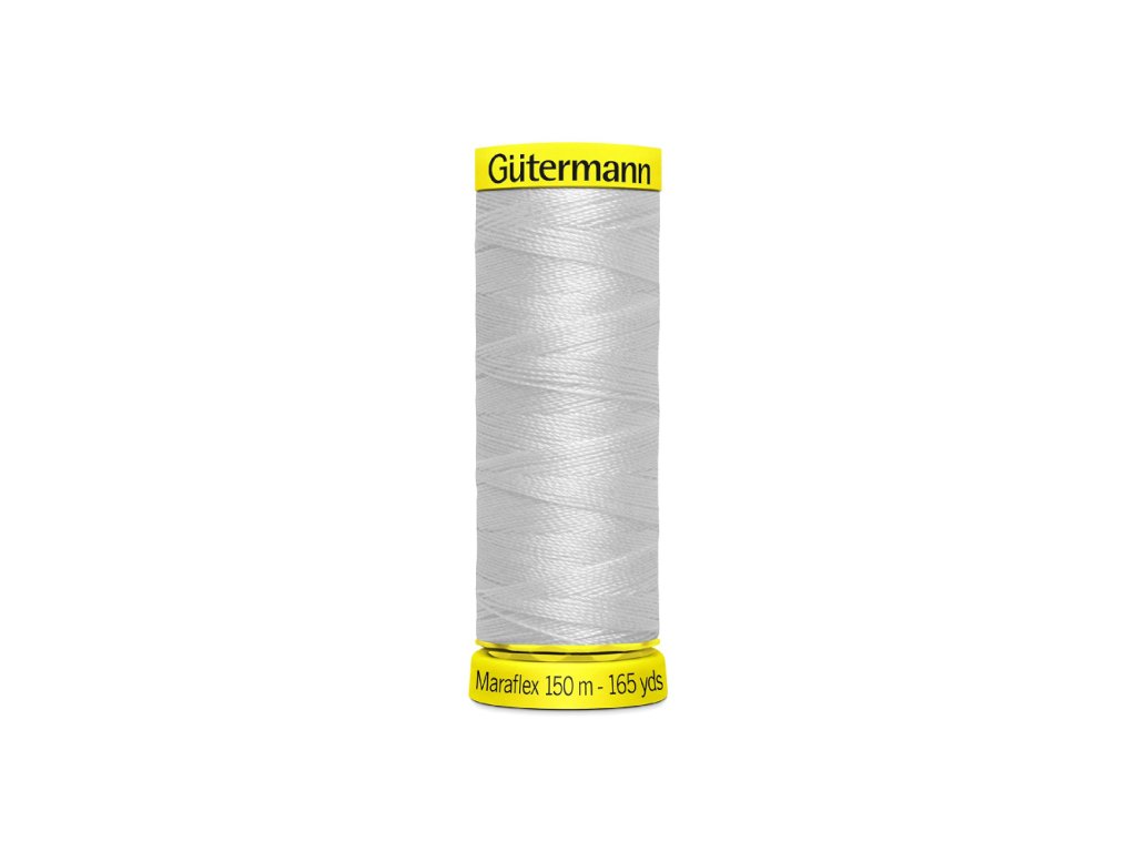Elastické nitě Gütermann Maraflex 150 m - 8 šedá