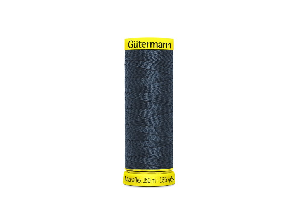 Elastické nitě Gütermann Maraflex 150 m - 339 tmavě modrá