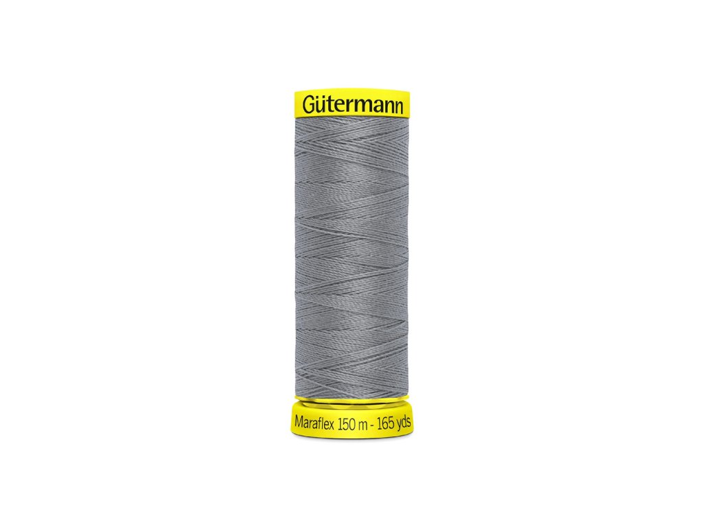Elastické nitě Gütermann Maraflex 150 m - 40 šedá