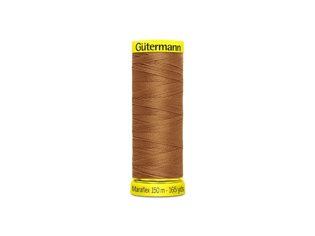 Elastické nitě Gütermann Maraflex 150 m - 448 hnědá rezavá