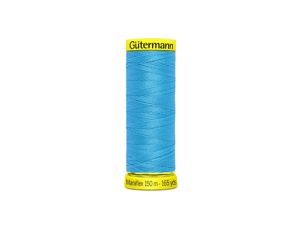 Elastické nitě Gütermann Maraflex 150 m - 5396 tyrkysová