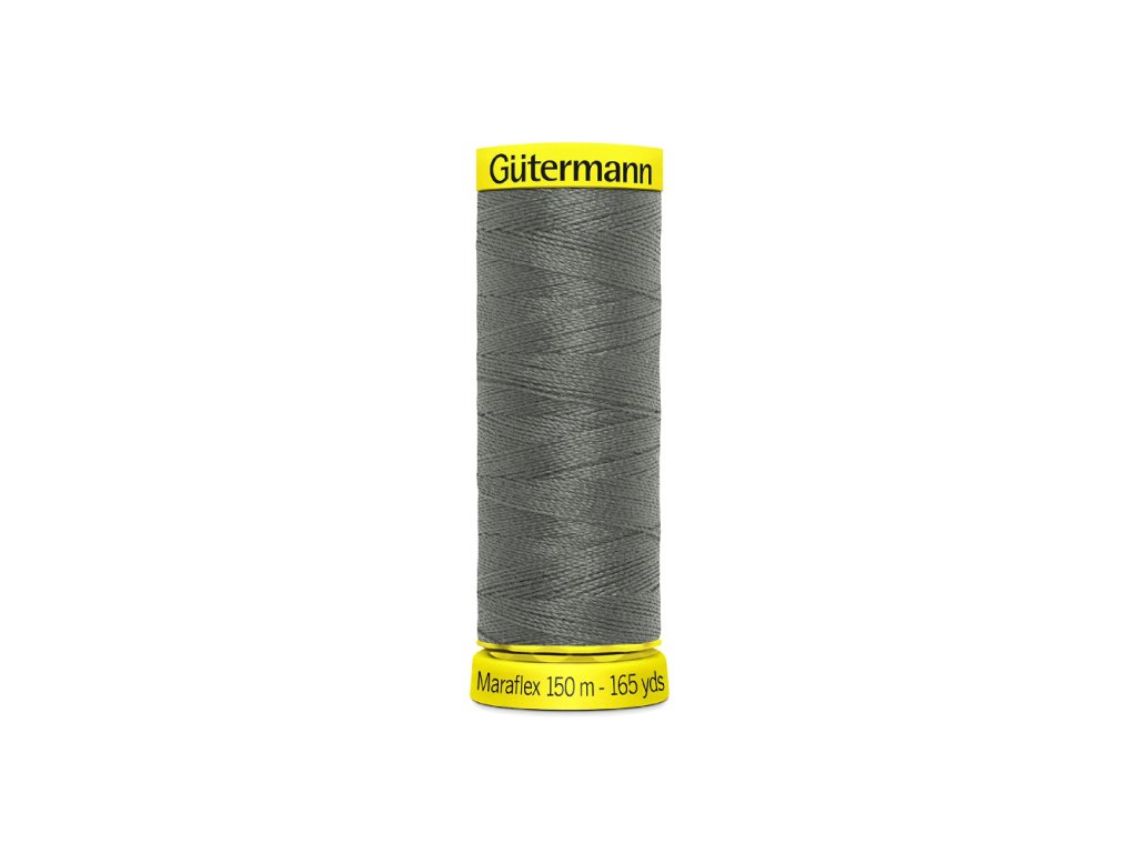 Elastické nitě Gütermann Maraflex 150 m - 701 šedá