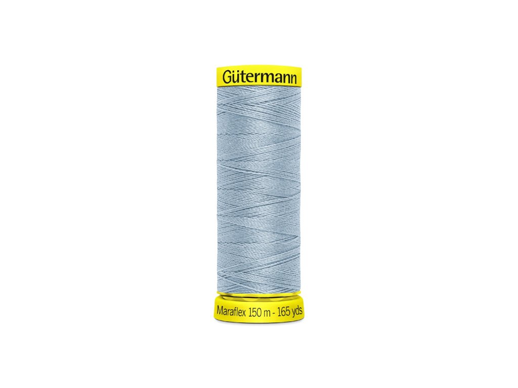 Elastické nitě Gütermann Maraflex 150 m - 75 světle modrá