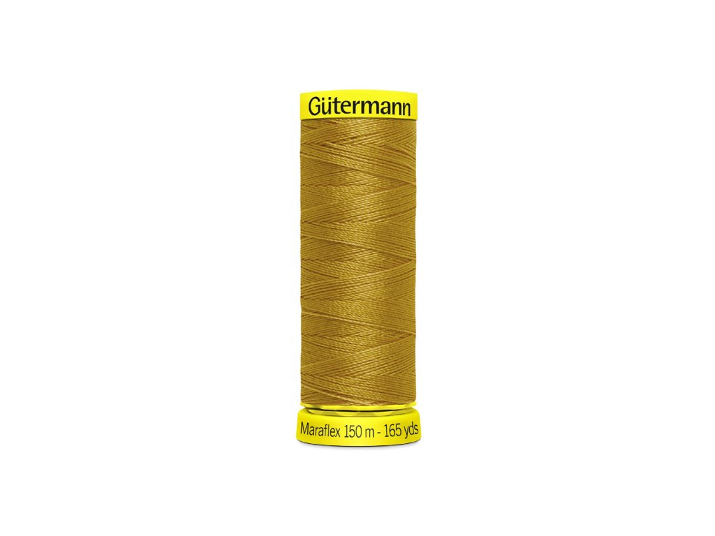 Elastické nitě Gütermann Maraflex 150 m - 968 okrová