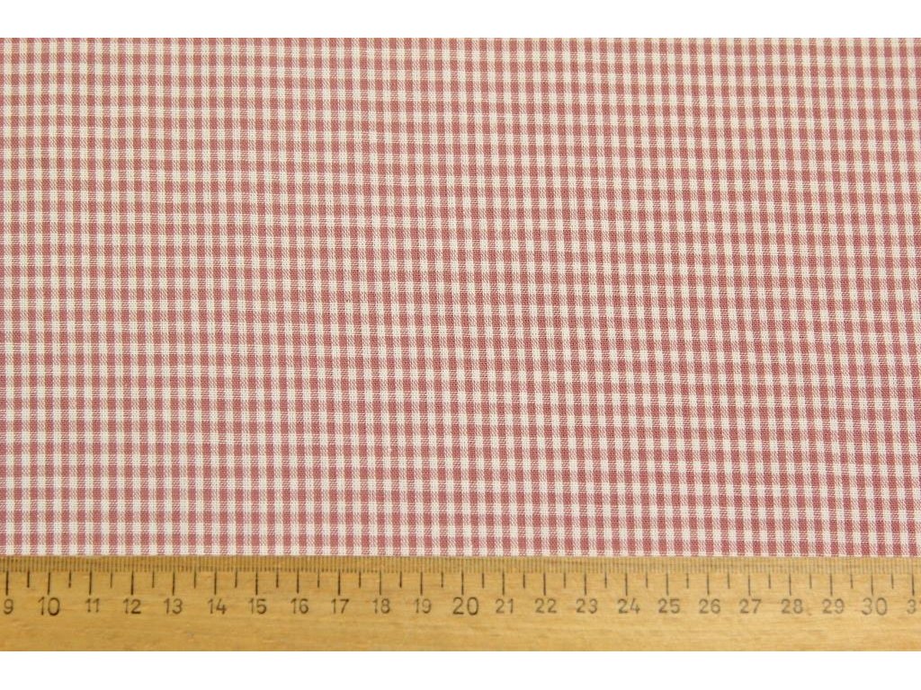 Kostka - starorůžová (0,2 cm)