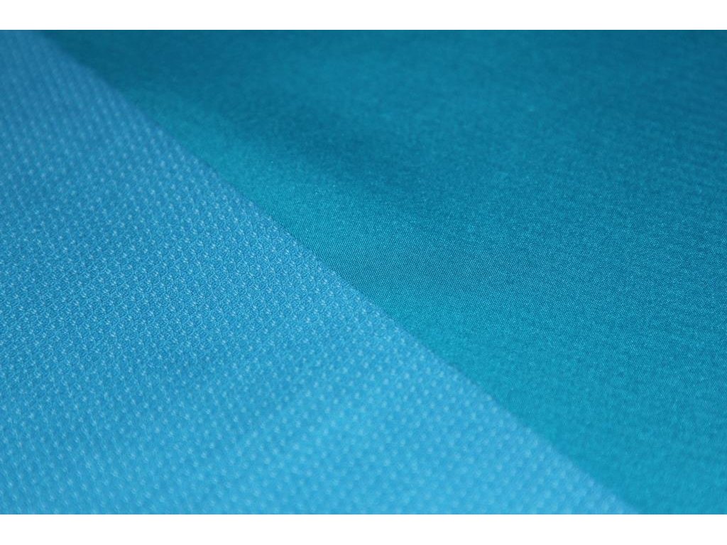 Letní softshell - azurová