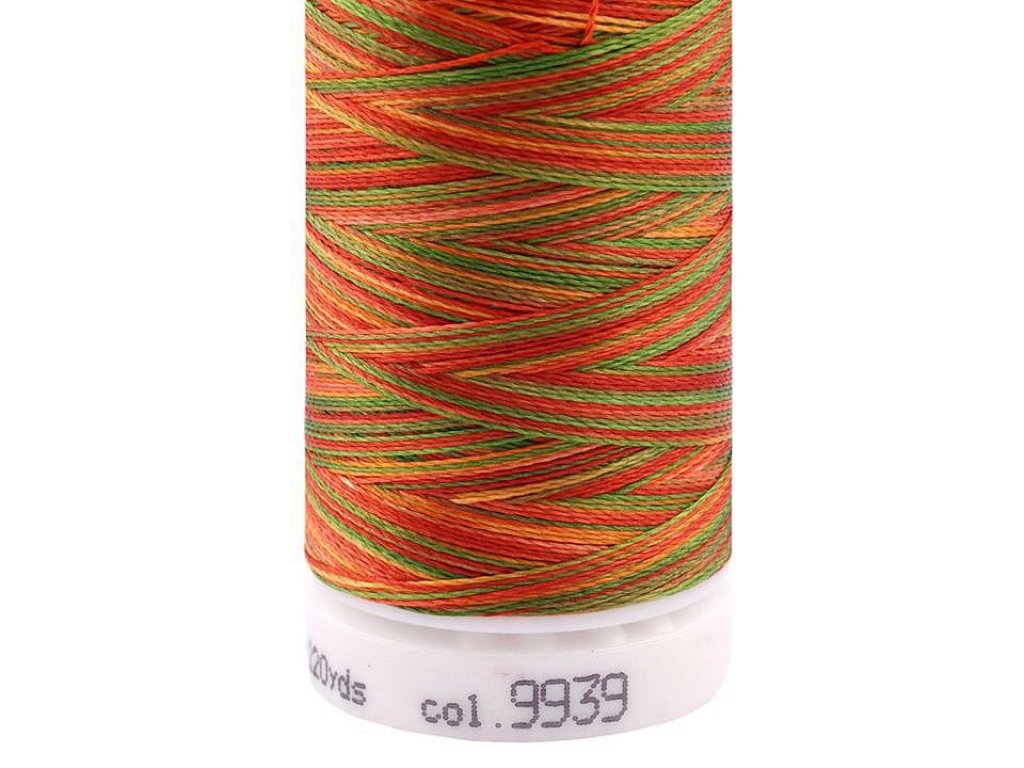 Nitě Poly Sheen Multi Mettler 9939 - Multicolored