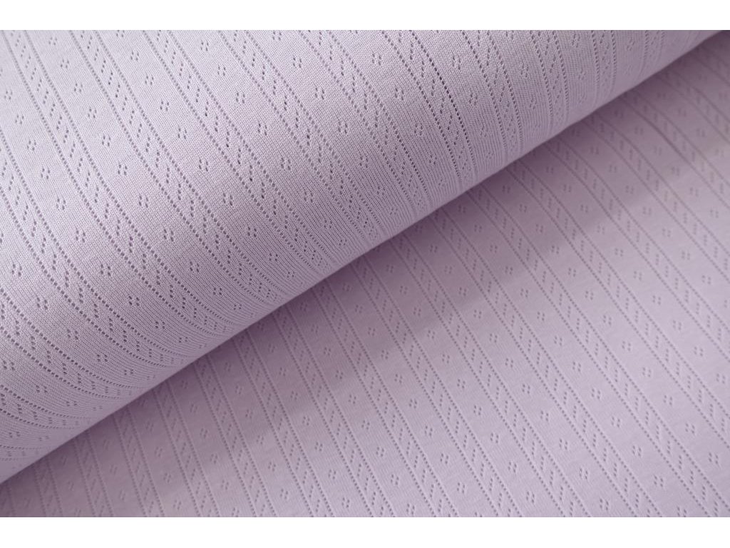 Pointoille úplet pruhy - lila