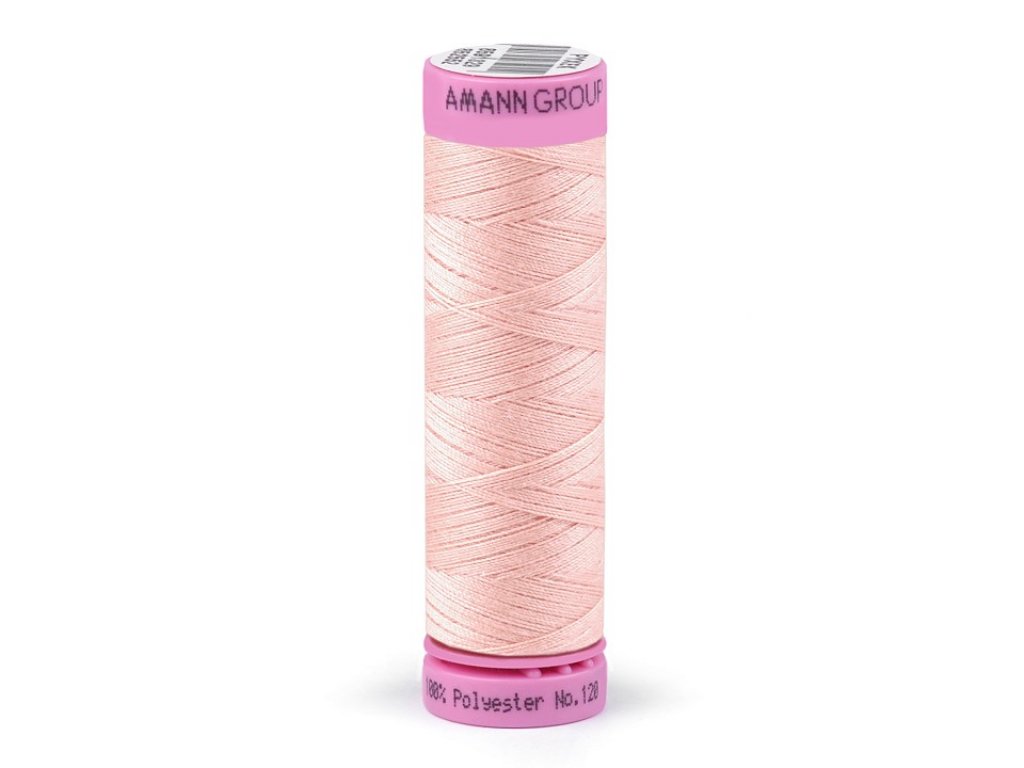 Polyesterové nitě 100 m - 0600 Mauve Chalk