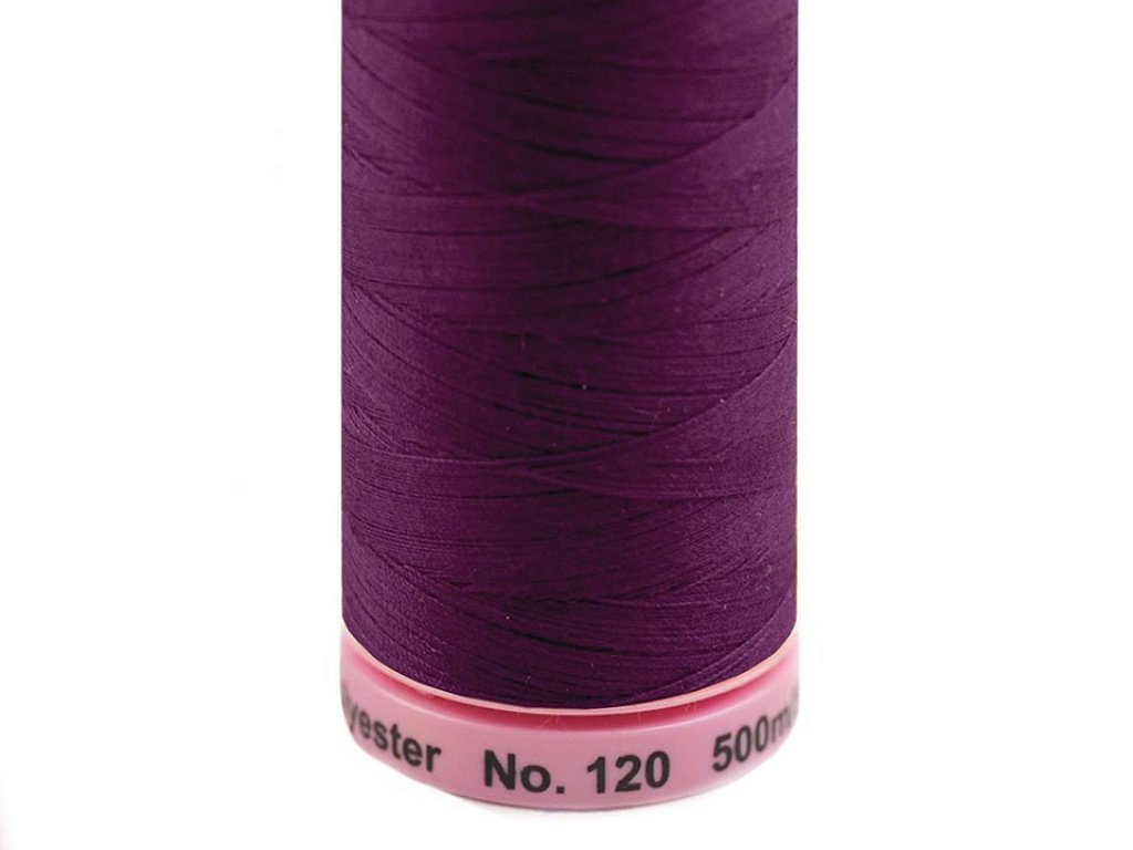 Polyesterové nitě 500 m - 0578 Bright Violet