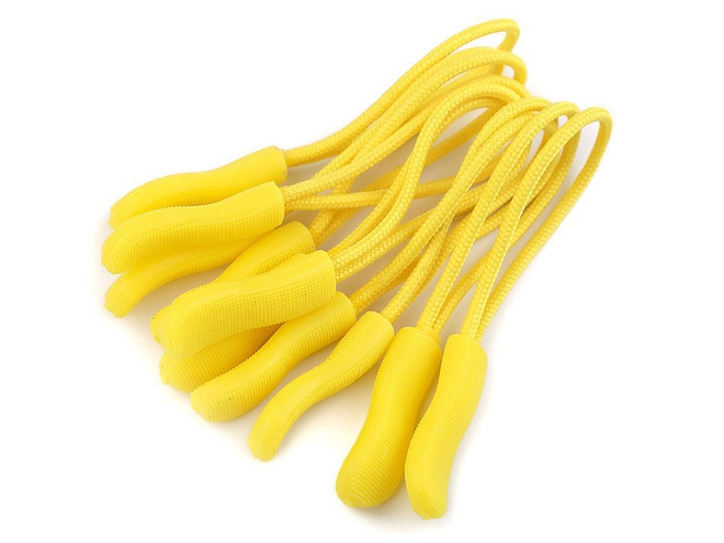 Poutko / taháček na jezdce - žlutá
