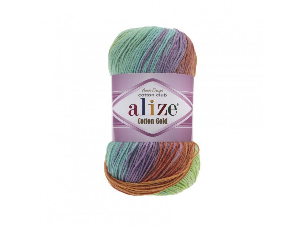 Příze Alize Cotton Gold Batik - 4530