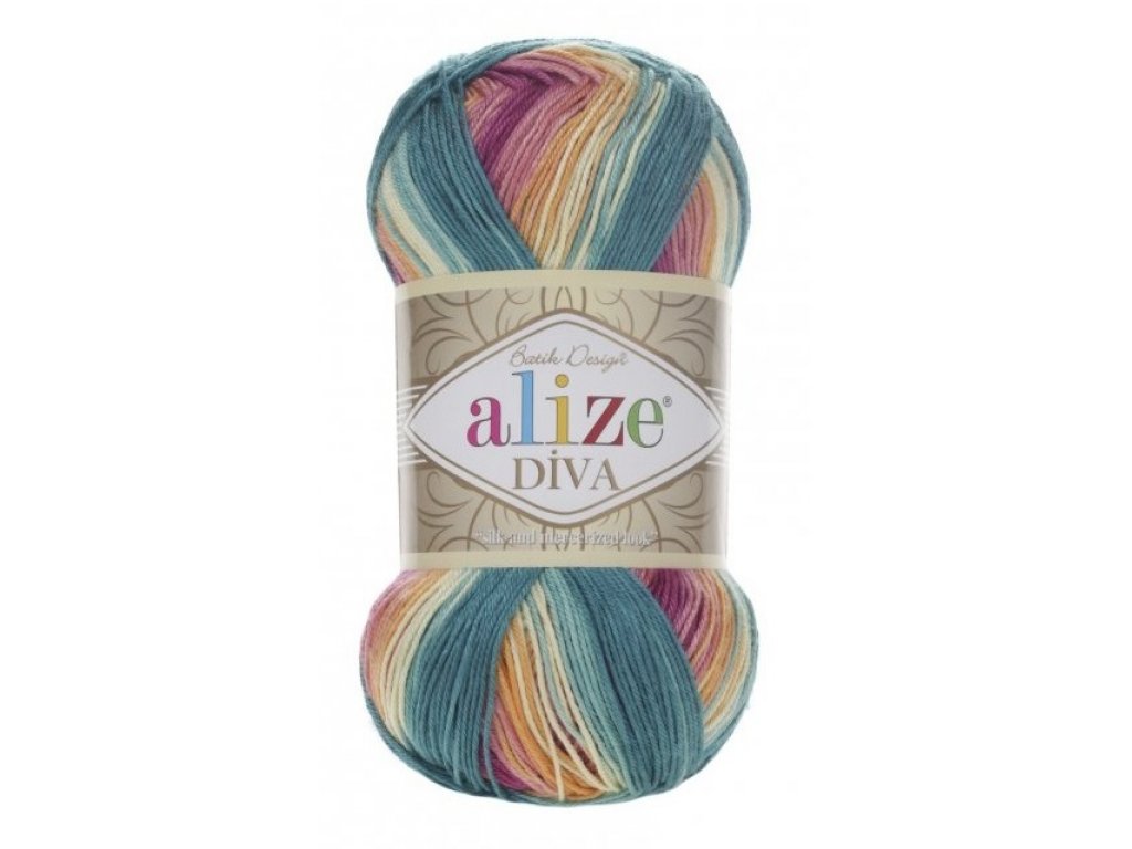 Příze Alize Diva Batik - 4572