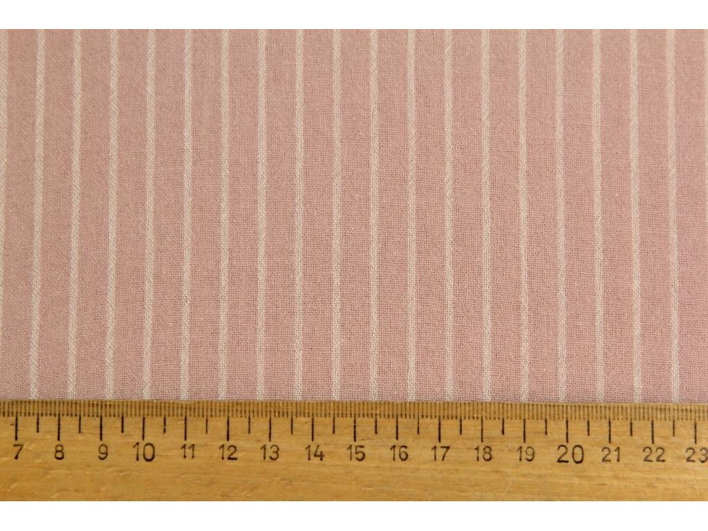 Pruhy - dusty pink