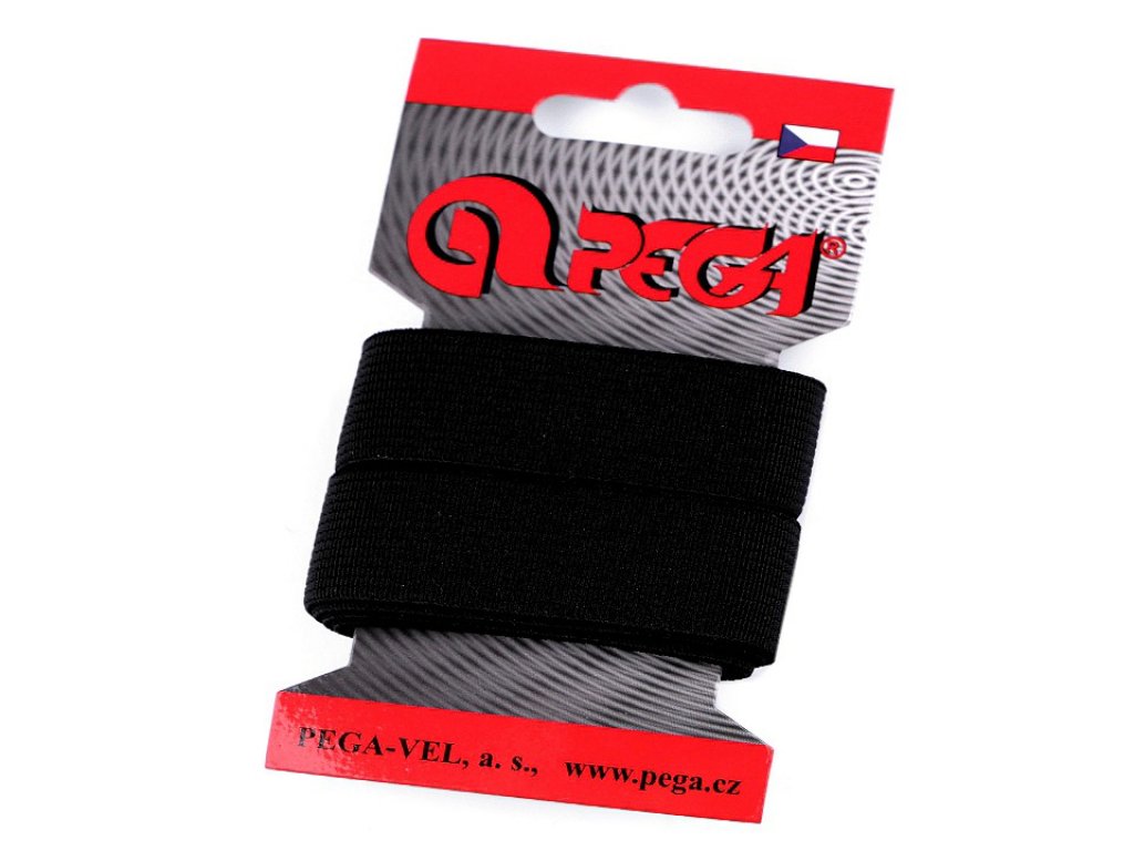 Pruženka (guma) 20 mm - černá